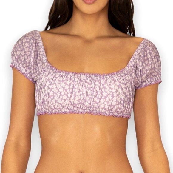 B. Swim X Elizabeth Turner | Ryan & Harper Liliac Fields Bikini Set - Picture 2 of 12